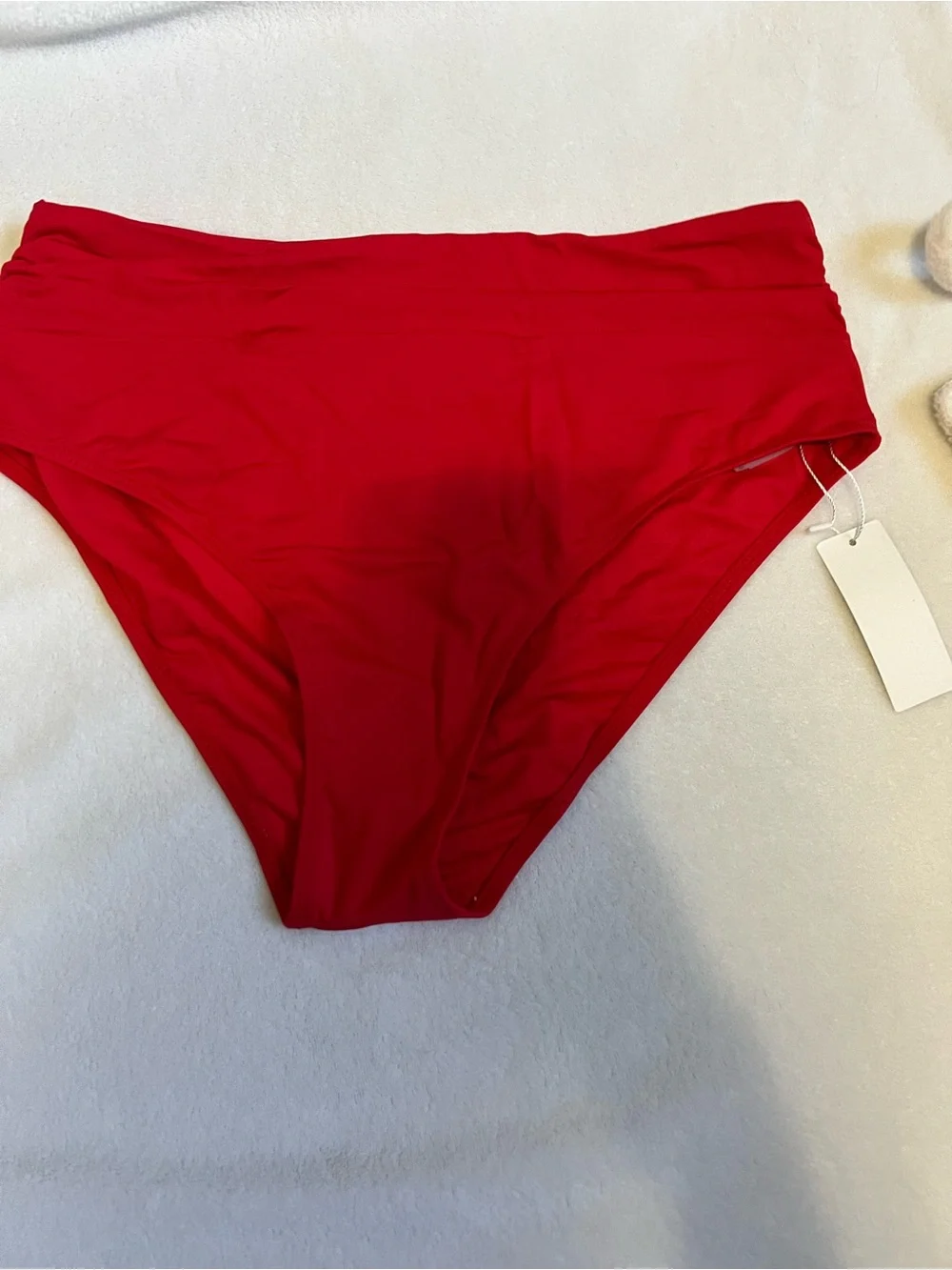 Holipick Red bathing suit bottoms - Vibrant Red